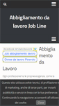 Mobile Screenshot of job-line.it